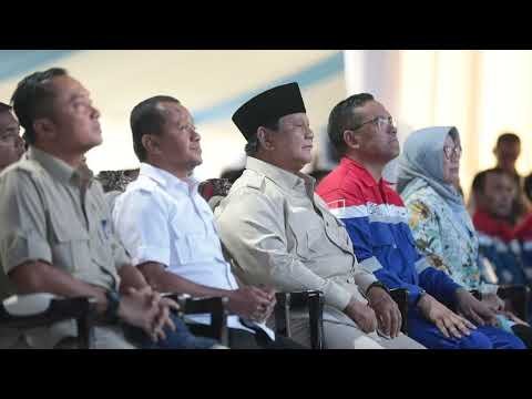 Presiden Prabowo Resmikan Infrastruktur Energi Terintegrasi Pertamina RDMP, Balikpapan - youtube